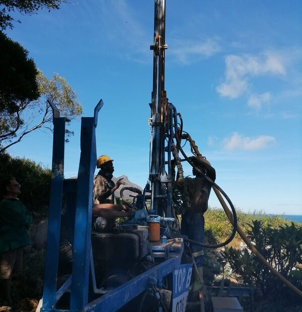 A borehole rig