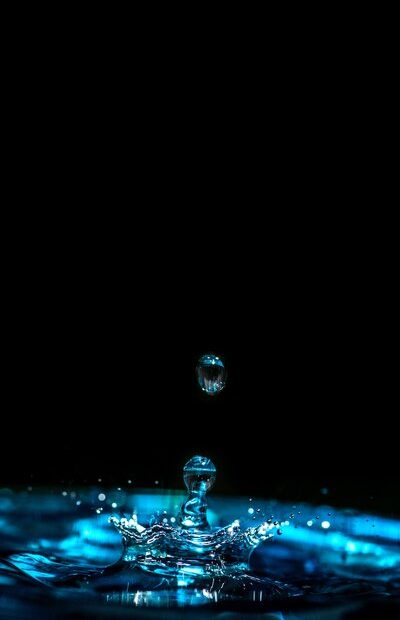 An image of water. How deep should a borehole be?