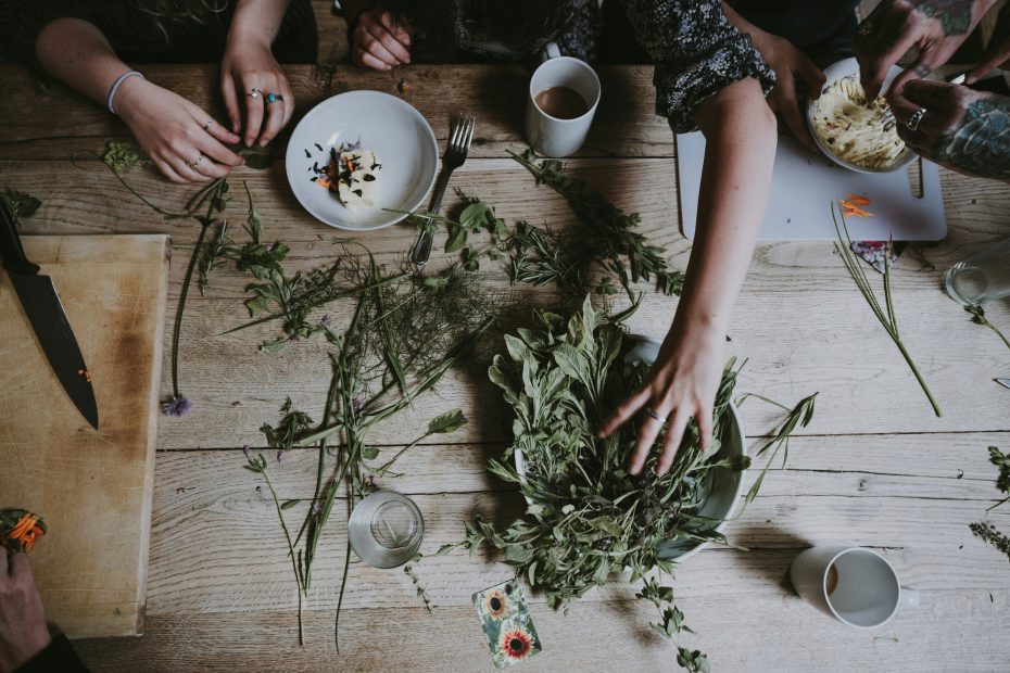 An image of dried herbs